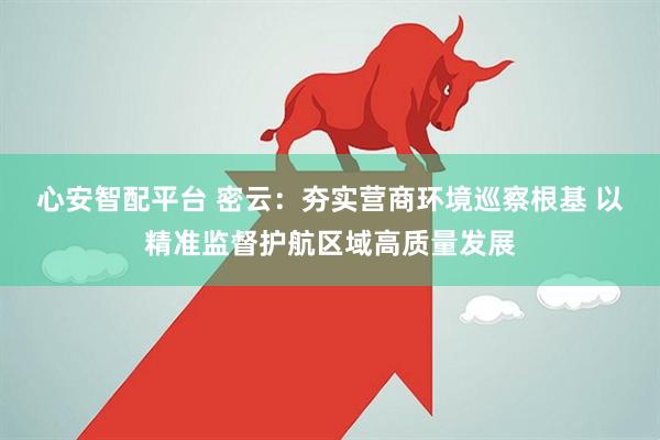 心安智配平台 密云:夯实营商环境巡察根基 以精准监督护航区域高质量发展